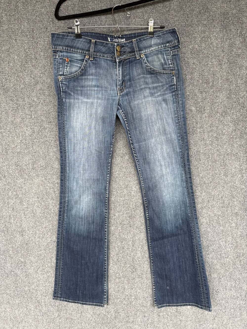 Hudson Beth Baby Bootcut Flap Pocket Jeans